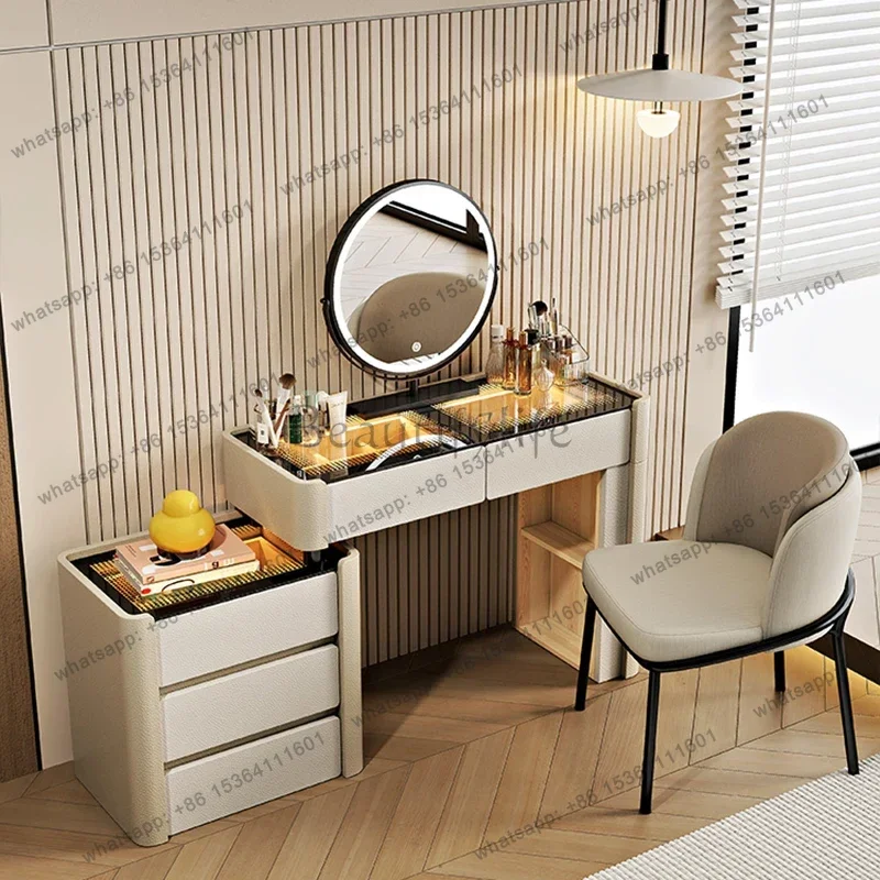 

Wooden Large Luxury Vanity Tables White Makeup Adult Girls Drawer Vanity Tables Corner House Coiffeuse De Chambre Furniture