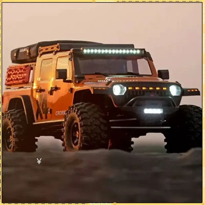 Crossrc Emo X4 Leopard 1/8 Remote Control Climbing Vehicle Electric 4wd Rtr Off Road Vehicle Simulation Model Adult Toy Gift