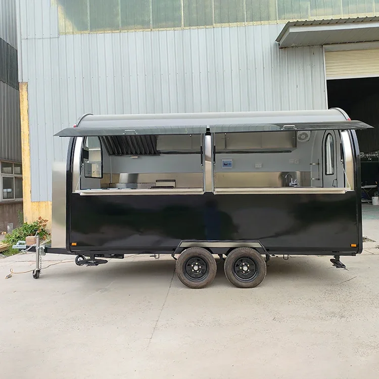 

Reliable Food Trailer Manufacturer Good Reputation Food Concession Truck Professional Usage Wheels Custom Size Equipment Trailer
