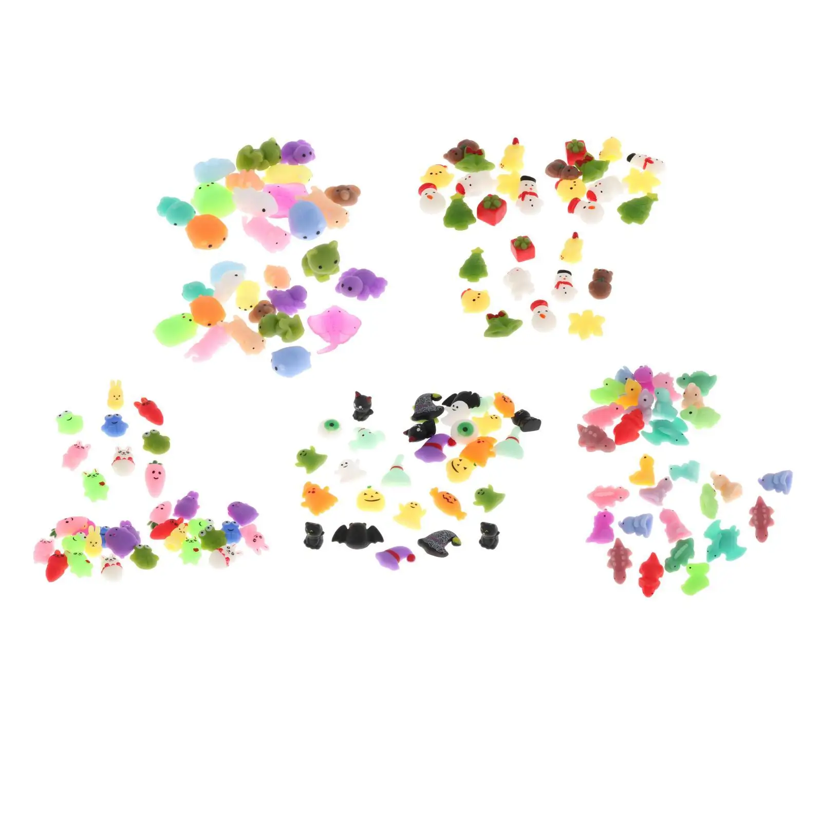 

30 шт. мини-сжимающие игрушки, расслабляющая игрушка для чулок, сувениры для вечеринок