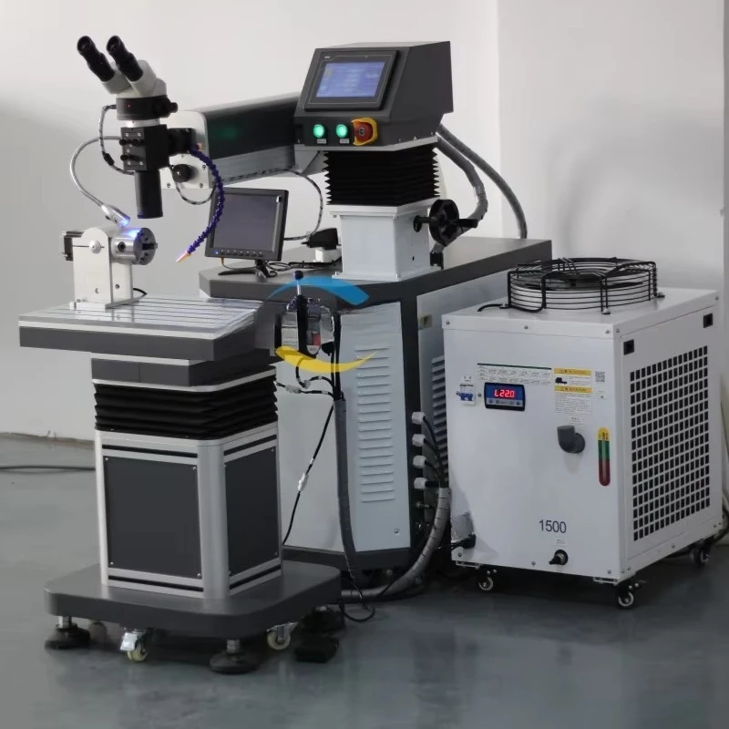 High Precision Automatic Die Steel Alloy 300w 400w Mould Mold Repair YAG  Spot Welding Machine
