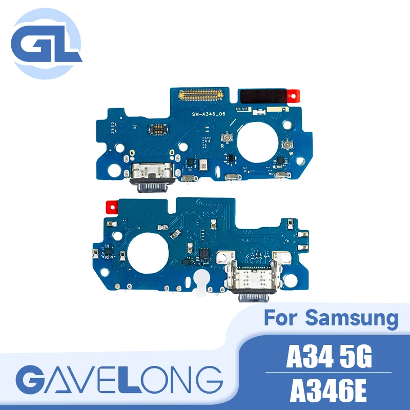 GAVELONG A34 5G_A346E NEW USB Fast Charging Port Dock Charger Plug Connector Board Flex