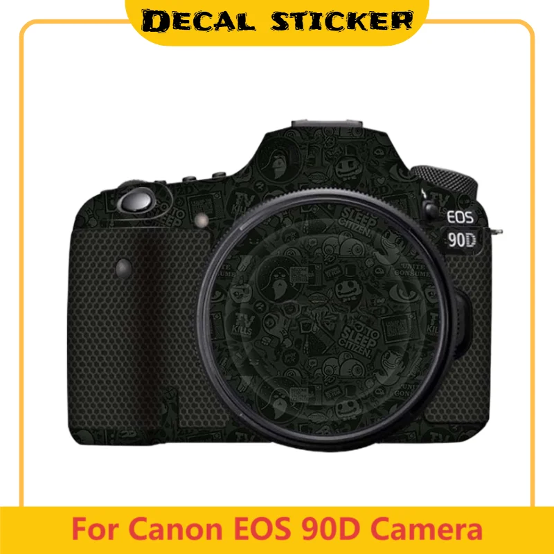 キヤノン-eos-90d-カメラ用ステッカー、傷防止保護スキンデカール、ビニールラップフィルムプロテクターコート-eos90d