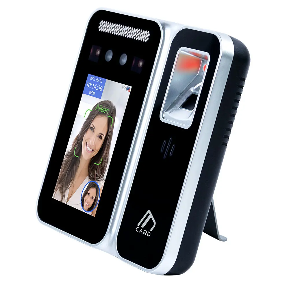 API SDK WiFi TCP/IP AI Face Time Attendance Machine Biometrics RFID NFC Card Fingerprint Access Control System