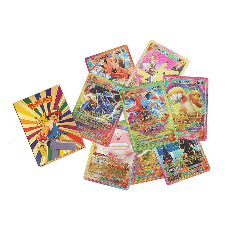55 Pcs Pokemon Card English Astral Radiance Versio Battle Games Hobby Collectibles Anime Cards Battle Trainer Boys Gift