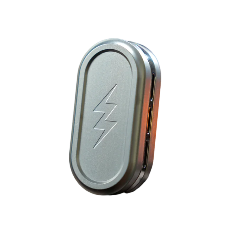 Authentique Zeus magnétique EDC alliage de titane trois couches Push Coin soulagement du Stress jouet Fidget Spinner