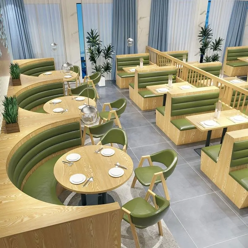 & High End Cheap Price Formal Restaurant  Tables and Chairs Fancy Professional Wooden Restaurant Furniture Chair for Sale Used