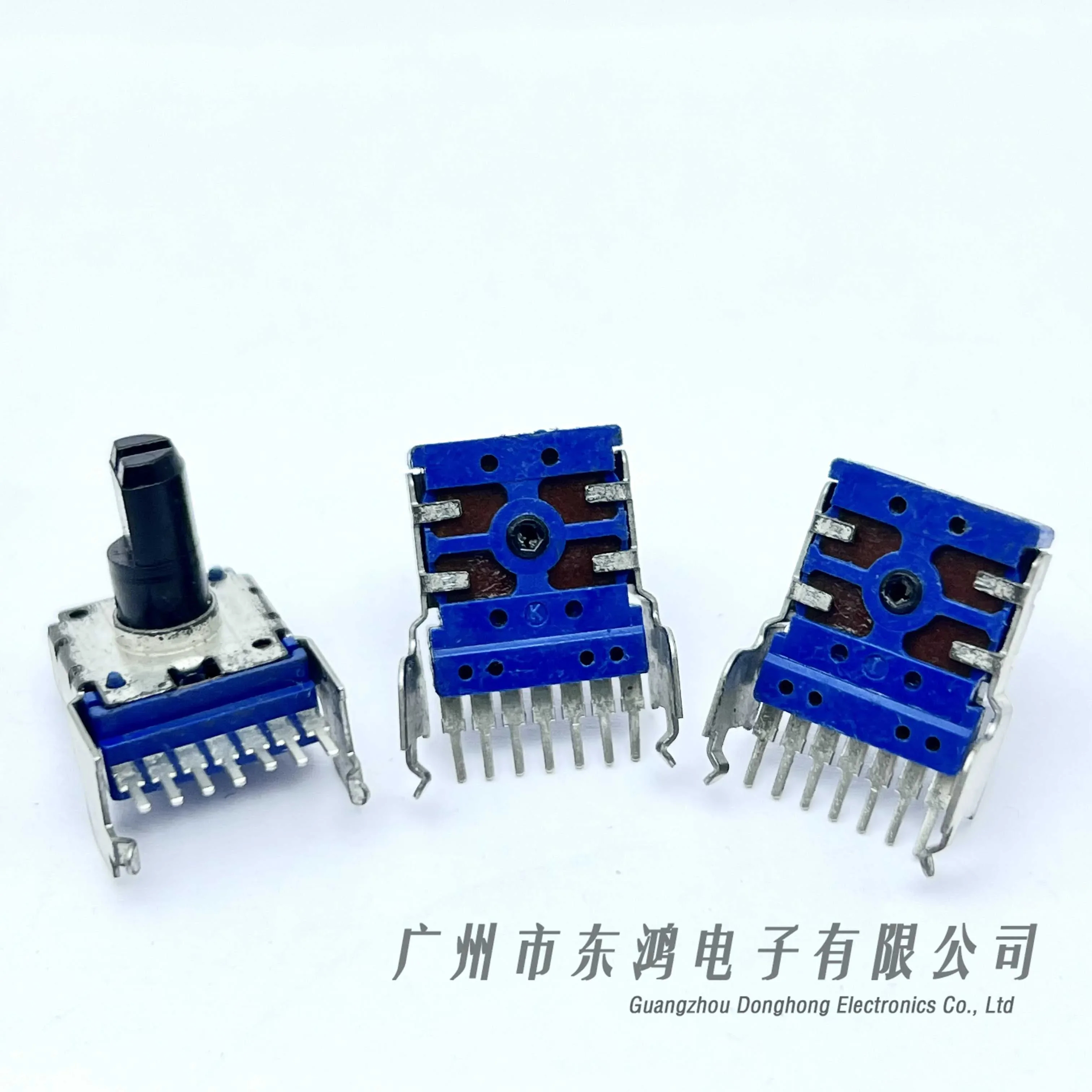 Japan ALPS imported duplex volume rotary potentiometer RK14 7-foot C20K shaft length 13mm