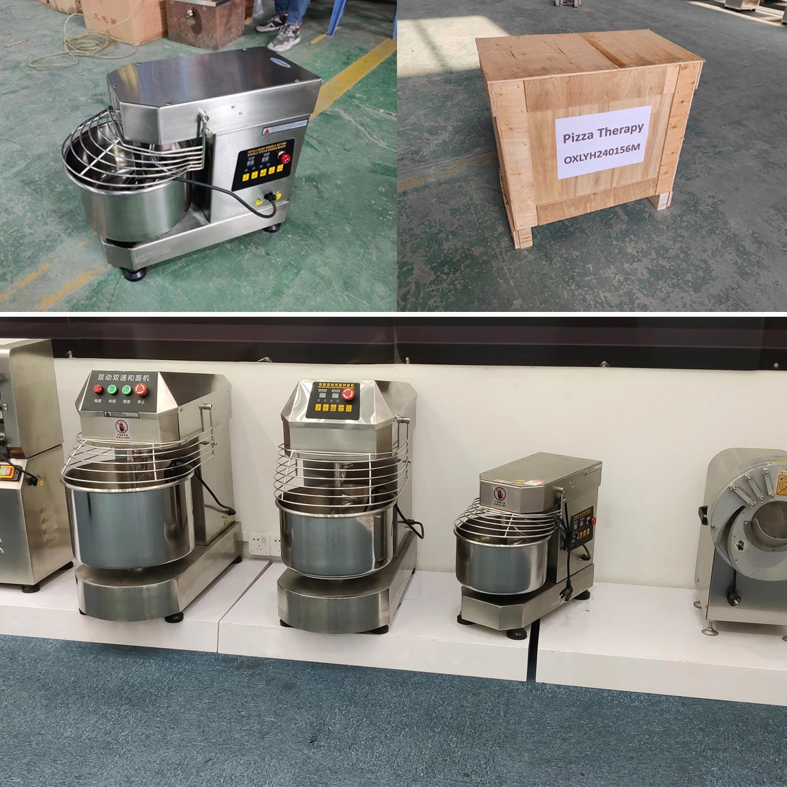 Factory Wholesale Food Bread Bakery Commercial Electric Heavy Duty Manufacturer Machine Dough Mixer