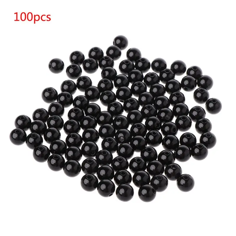 100pcs 3-12mm Black Safety for Doll Eyes Sewing Beads For DIY Bear Stuffed Drop Shipping