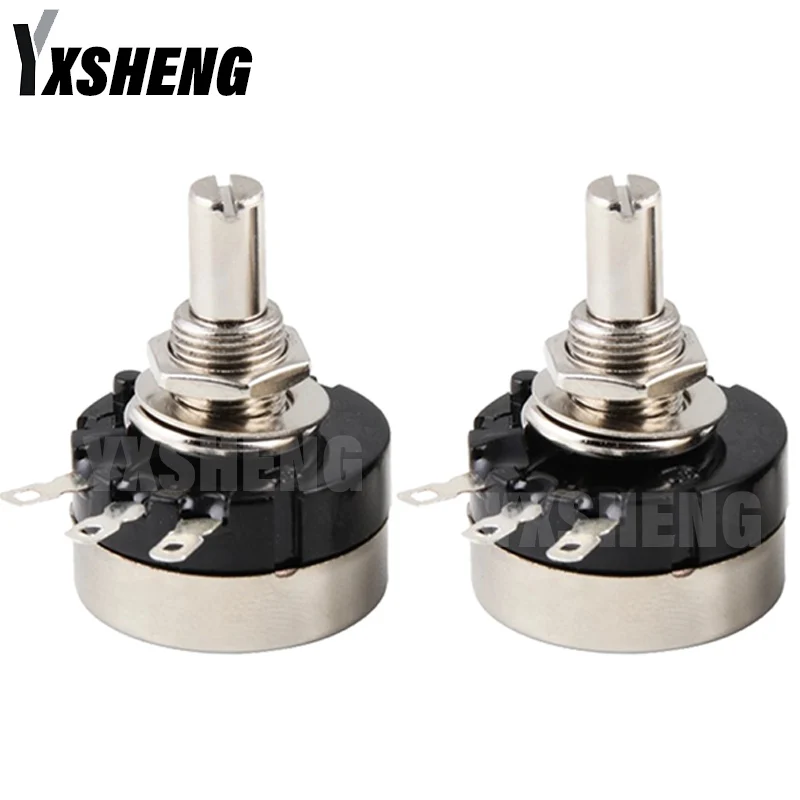 RV24YN20S Carbon Film Potentiometer 1Set(3PCS) 1K 2K 5K 10K 20K 50K 100K 1M Ohm Single Rotary Taper With A03 Knob With Dial