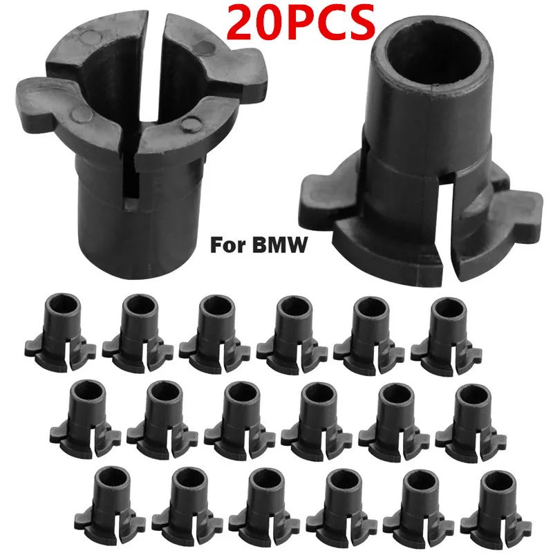 20Pcs Car Headlamp Headlight Adjusting Screw Clips Bracket Fastener 63121378369 For BMW E46 3 5 6 7 8 Series E30 E34 E24 E32 E31