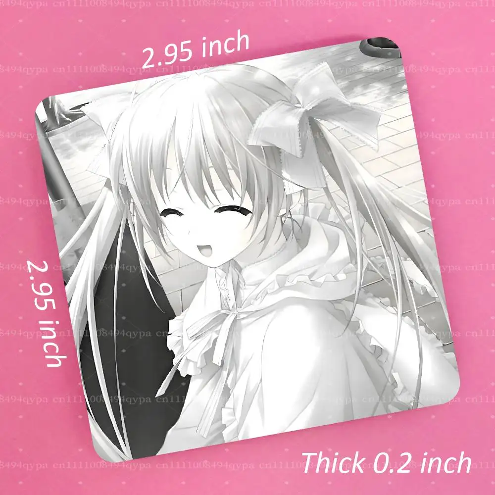 S-Sora Kasugano Square Fridge Magnet, Custom Printed Magnetic Sticker Kitchen Refrigerator Decor