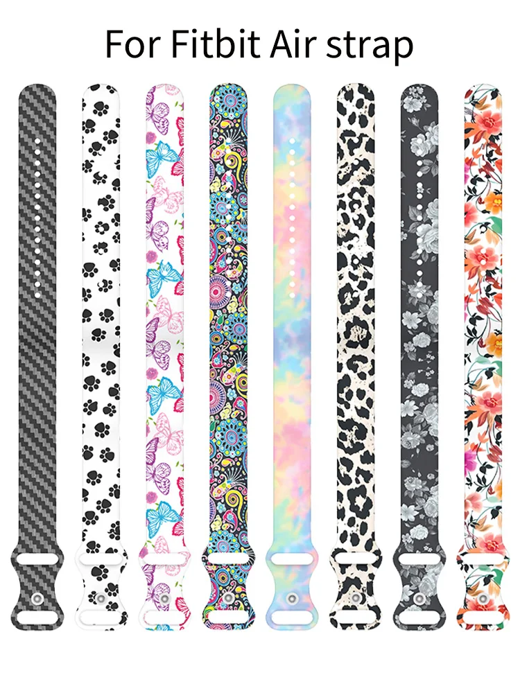 Colorful Bands for Google Fitbit Air Accessories Replacement Belt Silicone Smartwatch Bracelet Correa Wristband fitbit air Strap