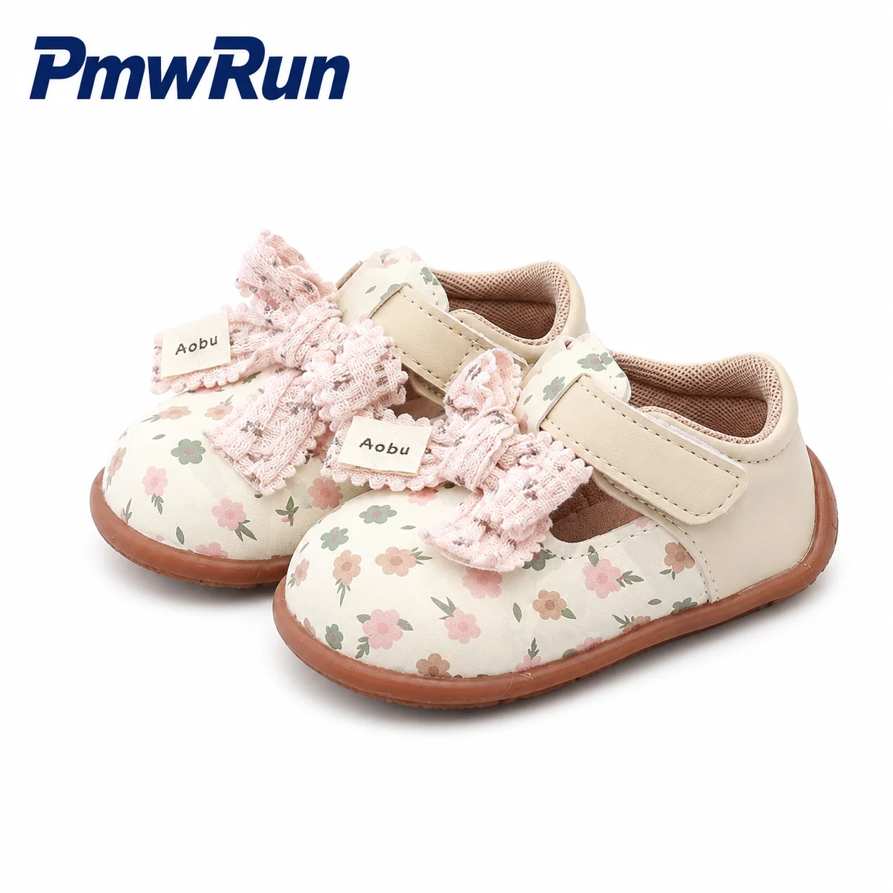 Korean Style Sport Shoes For Girls Anti-slippery Lightweight Toddler Girl's Sneakers Waterproof