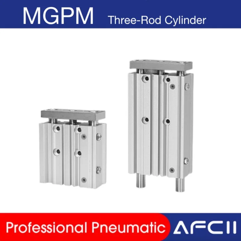 MGPM16 200 MGPM20 MGPM25 SMC MGPM32 MGPM40TF 20Z 50Z MGPM50 MGPM16x30 Double Acting Pneumatic Compact Guide Cylinders