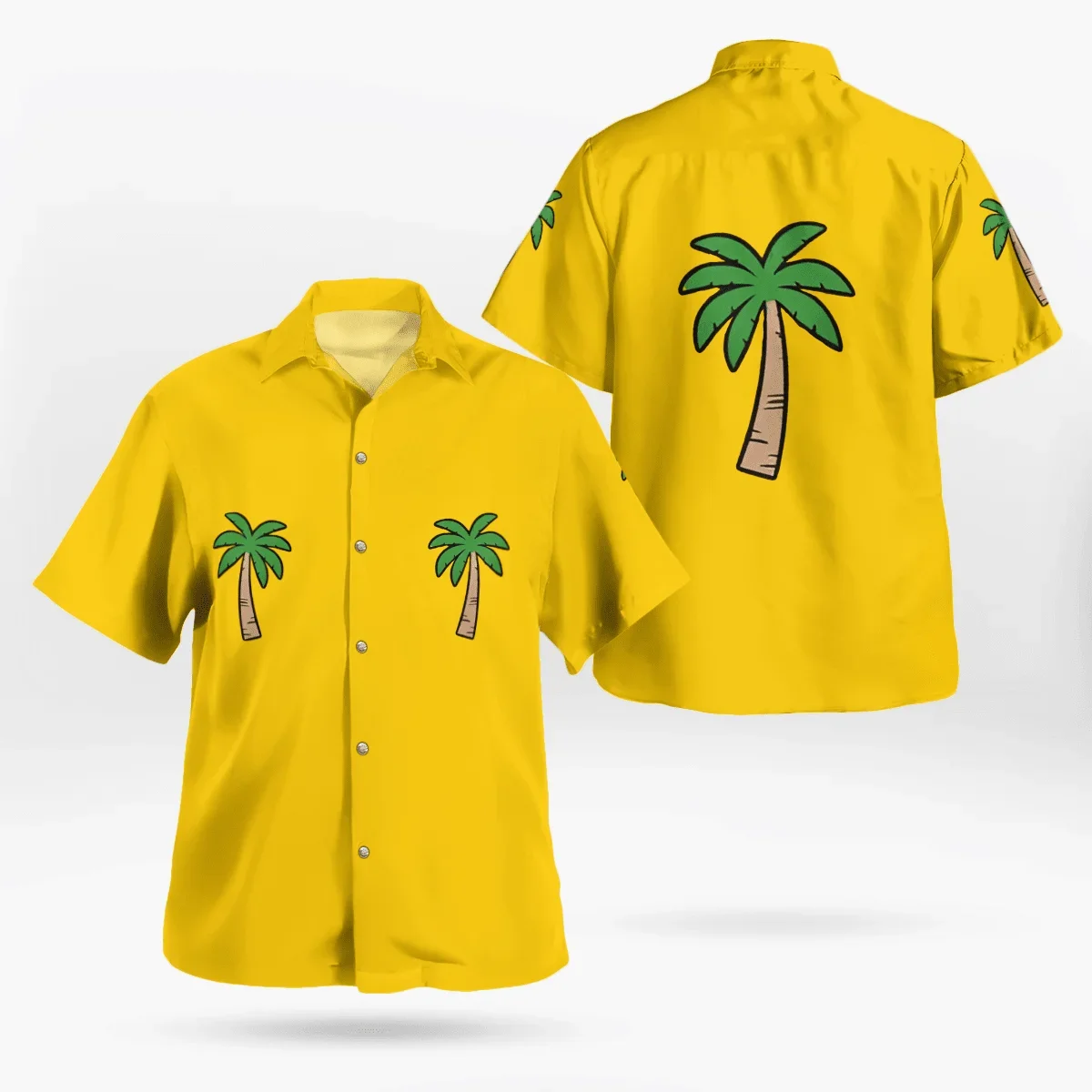 

3D Sunflower Coconut Tree Print Sports Quick-dry Men Women Hawaiian Shirts Outdoor Beach Street Fashion Couple Short Sleeve Top