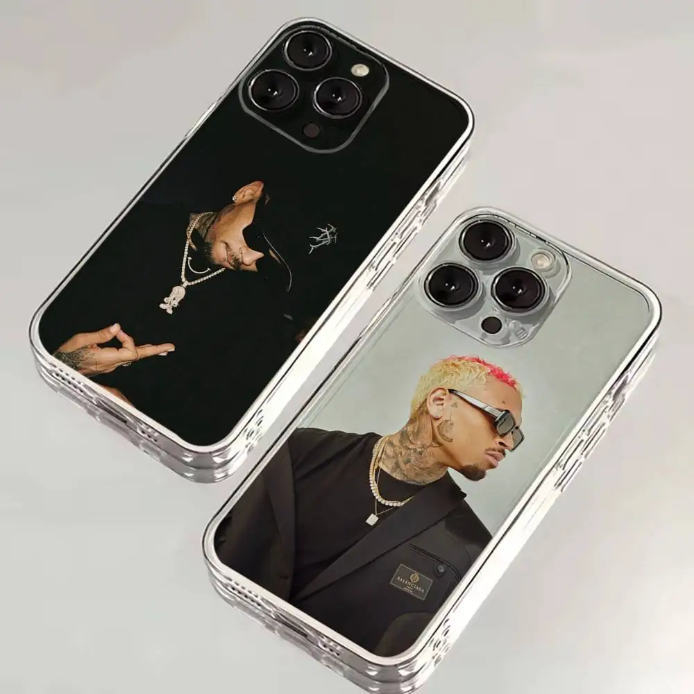

C-Chris B-Brown 11 Phone Case For iPhone 16,15,14,13,12,11,17 Pro,Max,Plus,X,XS,XR,SE,Mini Transparent Soft Cover