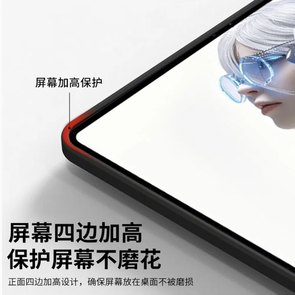 Case For ZTE Nubia RedMagic Astra 2 , Gaming Tablet 5 Pro 9.06" Gaming Tablet Slim Shockproof Case Hollow Cooling TPU Back Cover view 6