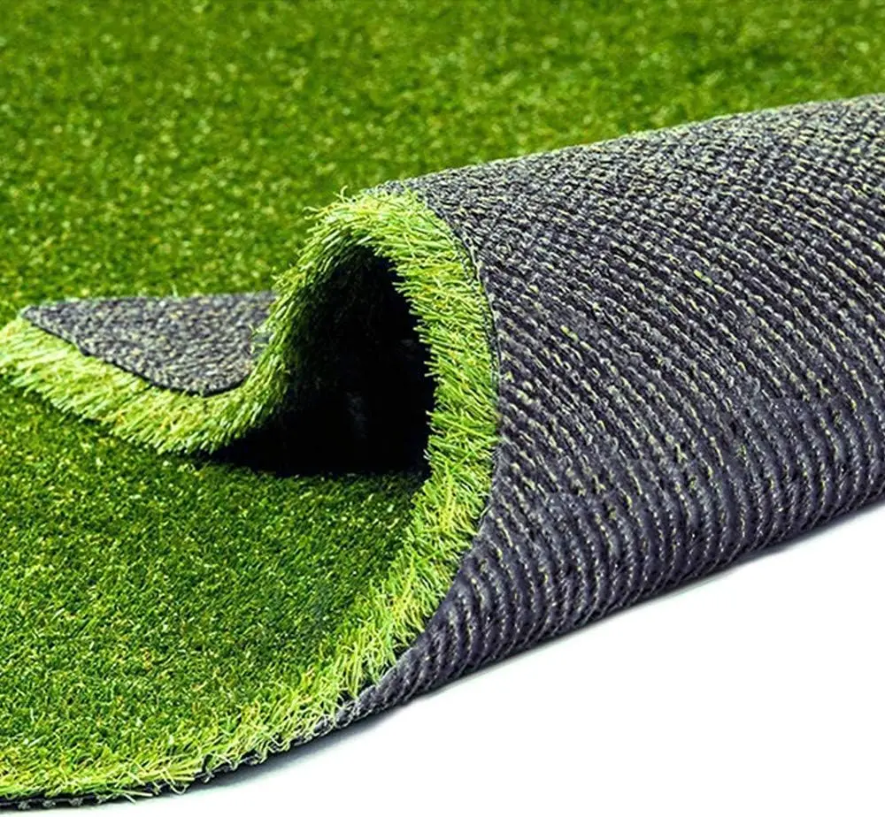 

Artificial Grass Turf 5FTX14FT(70 Square FT),0.8" Pile Height Realistic Synthetic Grass, Drainage Holes Indoor Outdoor Faux