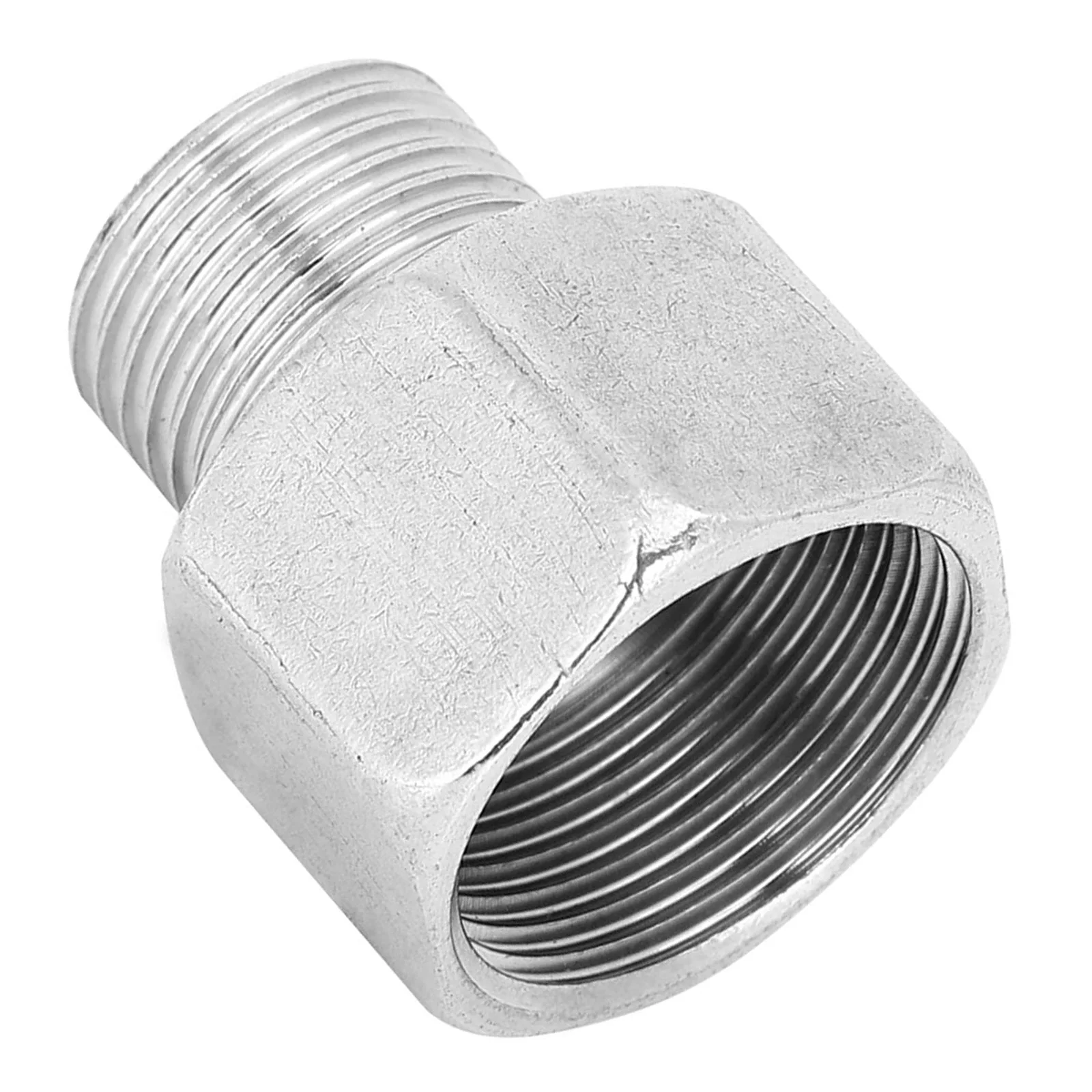 Hex Reducing Bushing Adapter, Stainless Steel Male Female Thread Converter for Pipes, Valves, Pumps, Water, Air and Oil Systems