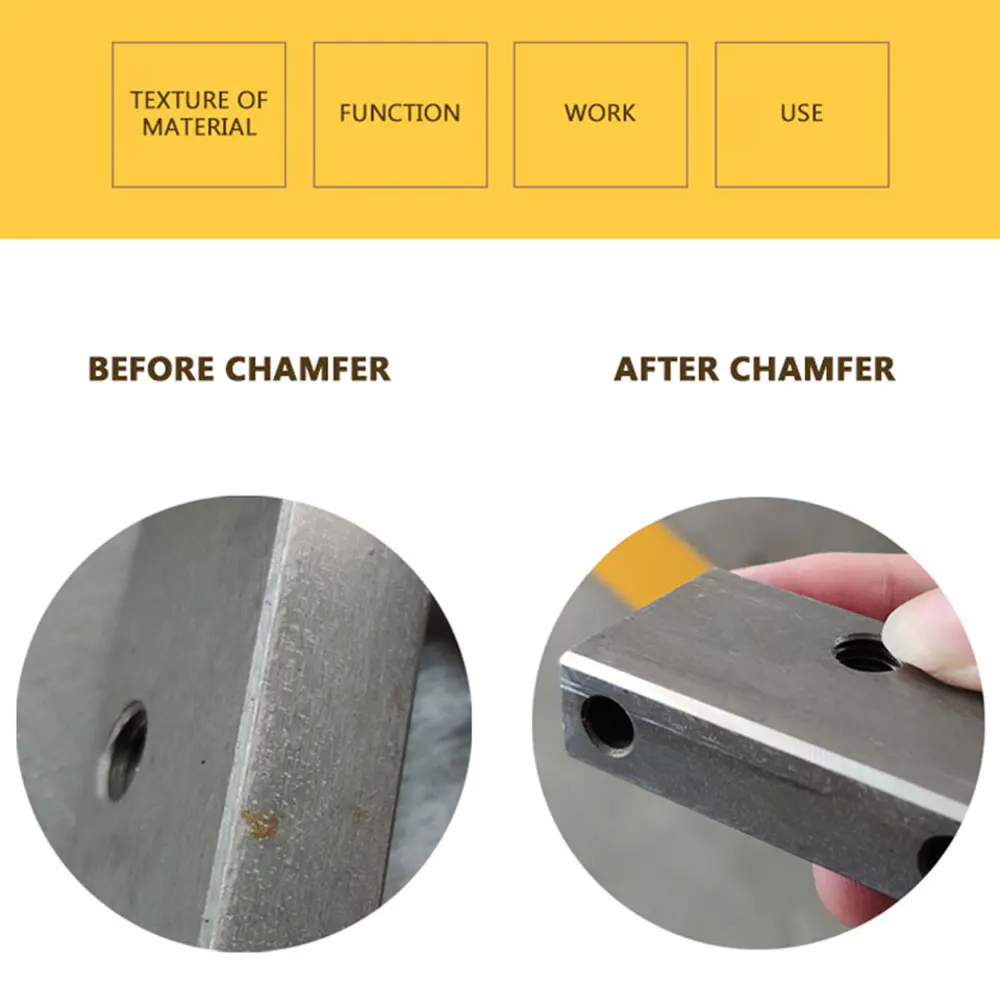 TX-R200A Portable Powerful Chamfering Machine Straight Edge Right Angle Chamfering Machine Milling Die Chamfering Machine