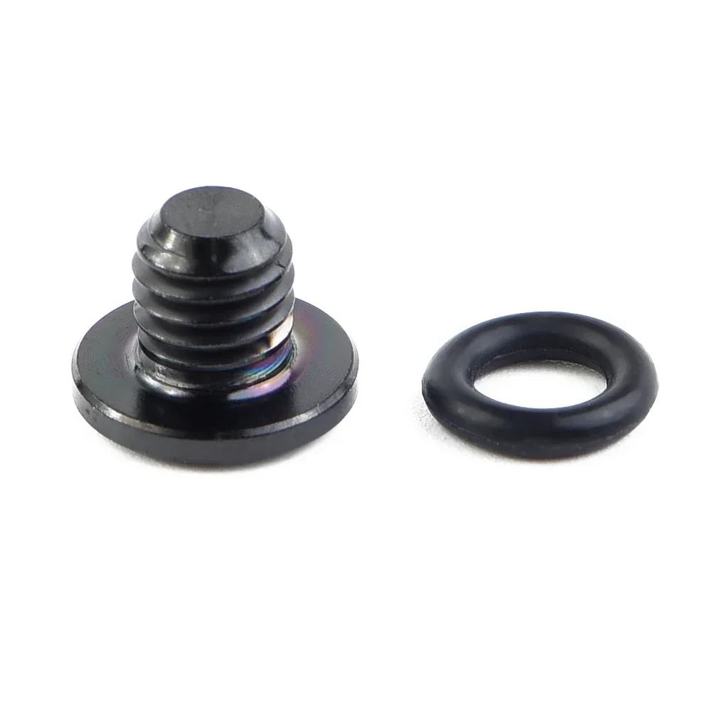 Bike Bicycle Bleed Titanium Screw & O-Ring For-Shimano XT, SLX, Zee, Deore & LX Cycling Accessories Parts image 3