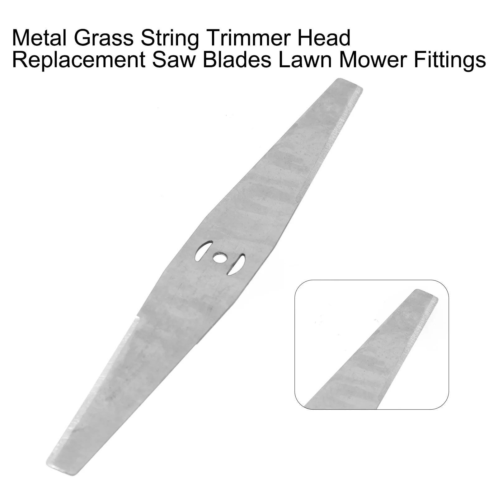 

Lawn Mower Saw Blade Agriculture Animal Husbandry Parts Replacement Saw Blades Steel Trimmer Head 250mm/10inch