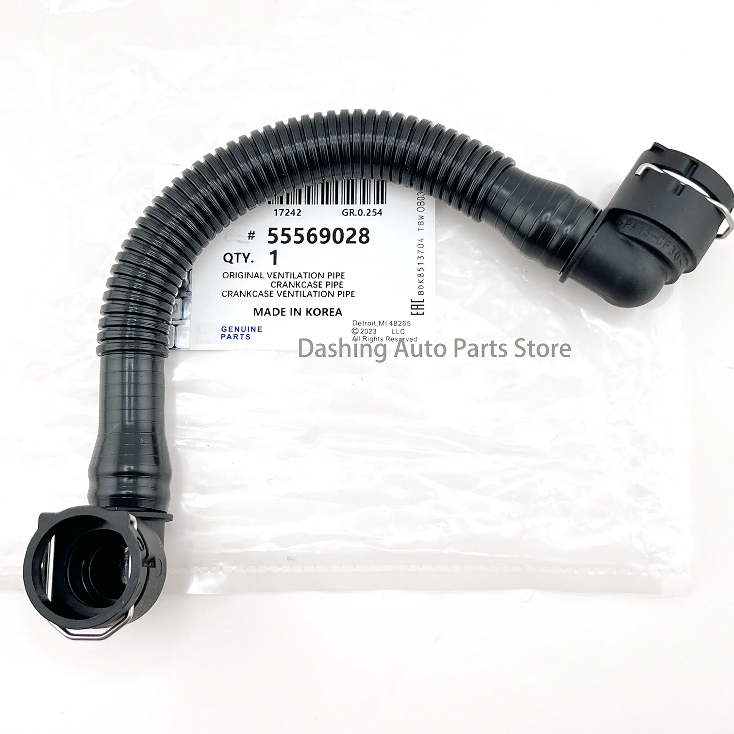 

10pcs 55569028 Crankcase Ventilation Hose Pipe Original For Chevrolet Cruze 1.6 1.8 Epica 1.8 Sonic Pontiac Saturn Excelle