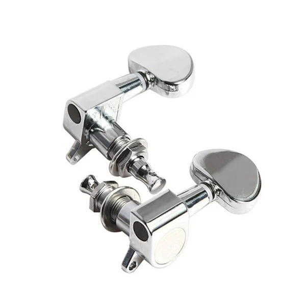 

6Pcs Guitar Pegs 3l3r Heavy Duty Chrome Zinc Alloy Acoustic Acoustic Guitar Tuning Pegs Machine Heads String Tuning Peg