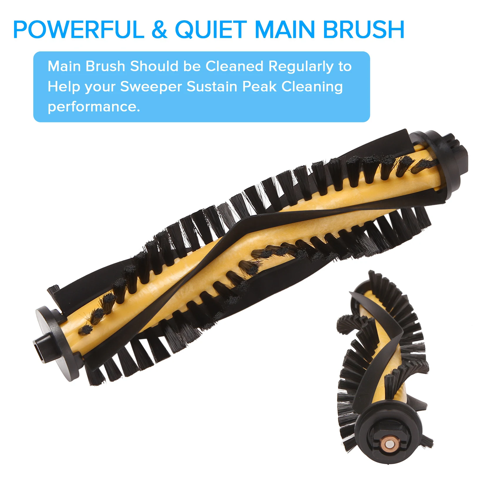 Filter-Side Brush Replacement for Ecovacs Deebot N79 N79S Conga Excellence 990 Vacuum Cleaner