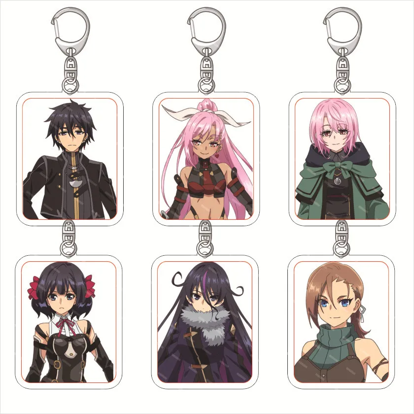 

Anime Nageki No Bourei Wa Intai Shitai Acrylic Figure Keychain Pendant Let This Grieving Soul Retire Cosplay Cartoon Keyring NEW