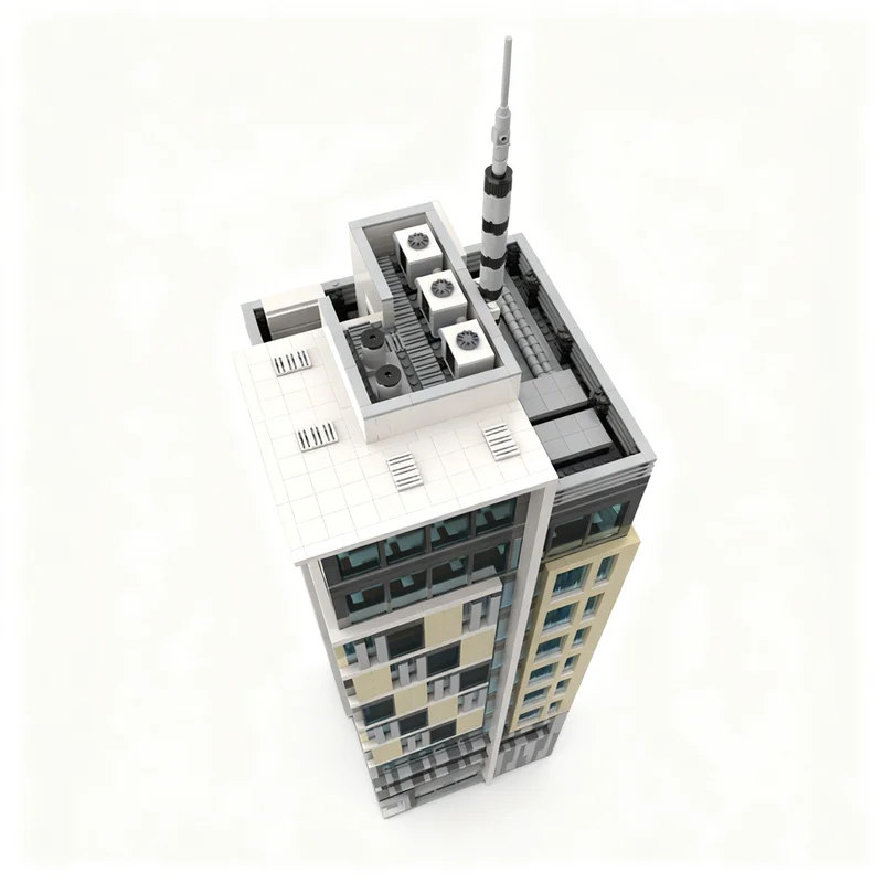 8172pcs MOC Creator Creator Expert The Vybe Hotel Model Building Blocks Christmas Gifts Idea Birthday Creative 3D Art Assemble