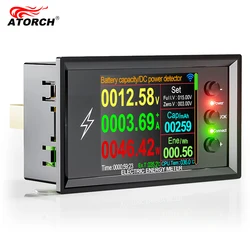 DT20W 0-420V Tuya WiFi Smart Lithium Battery Capacity Detection Tester DC digital Display Current Voltage Coulomb Power Meter