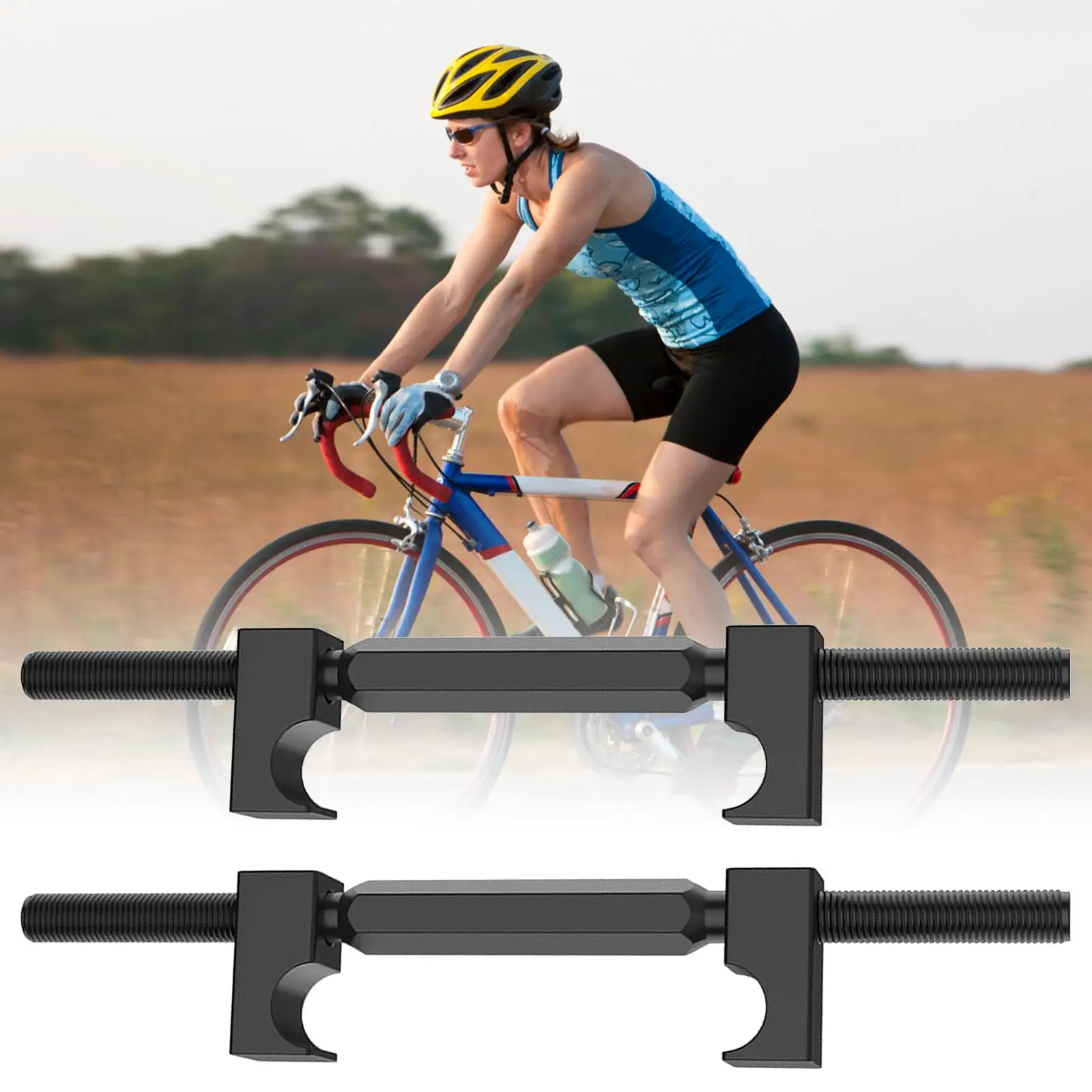 

Heavy Duty Motorcycle Spring Compressor Manual Puller Tool for Motorbike Front Strut Shock Absorber Removal & Replacement