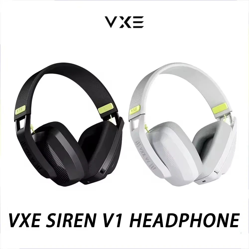 Dual Mode Wireless Gaming Headphone, Bluetooth, personalizar, longa duração da bateria, redução de ruído, PC Gamer, Vgn Vxe Siren V1