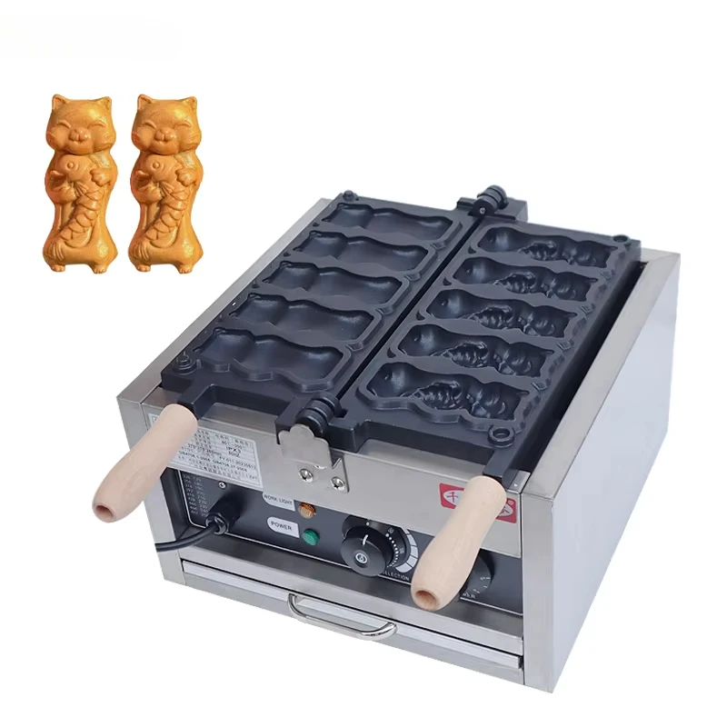 Commercial Non-stick Tyaki Waffle Maker Electric Tyaki Maker