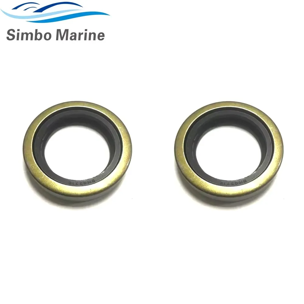 2Pcs 0329922 Oil Seal for Johnson Evinrude OMC 90HP 150HP Sealing Ring Outboard Motor Replace 329922 GLM 86240 Sierra 18-2061