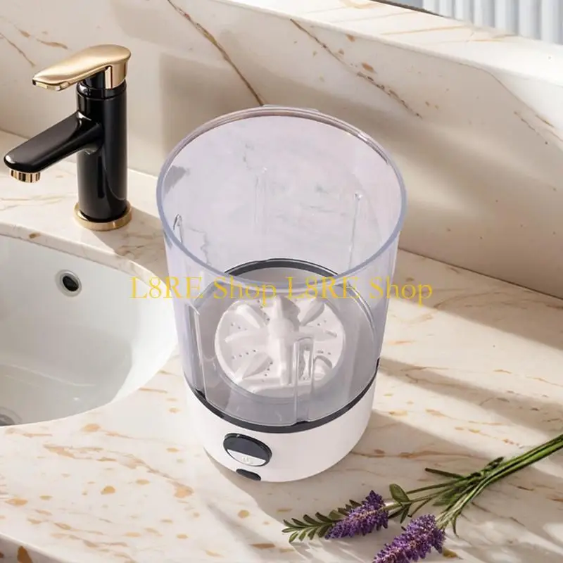 L8RE Wireless Underwear Washer Machine With Detachable Cup High Frequency Vibration Technology For Sanitary Cleaning