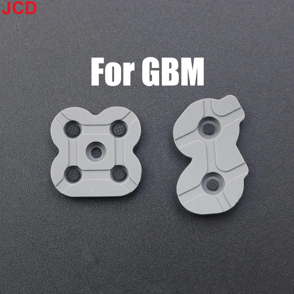 JCD 1 Set Rubber Conductive Buttons For Game Boy Classic GB GBA GBC  GBP GBA SP GBM Silicone pad Keypad A-B D-pad button