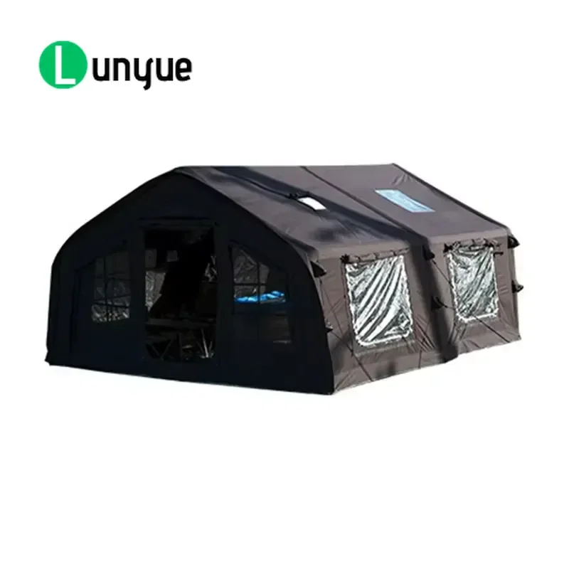 Fully Automatic Inflatable Tent for 5-8 People Waterproof Windproof 420D Oxford Cloth Quick Setup Portable Outdoor Camping