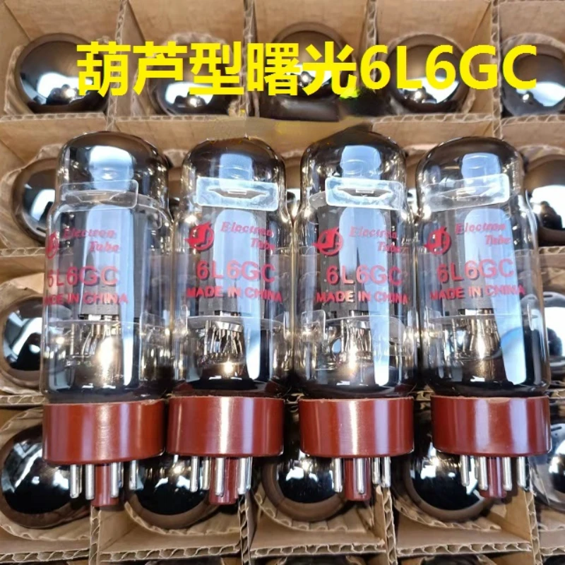 SHUGUANG 6L6GC Vacuum Tube HIFI Audio Valve Replaces 6P3P 6L6GC KT66 EL34 Electronic Tube Amplifier Kit Diy Matched Quad