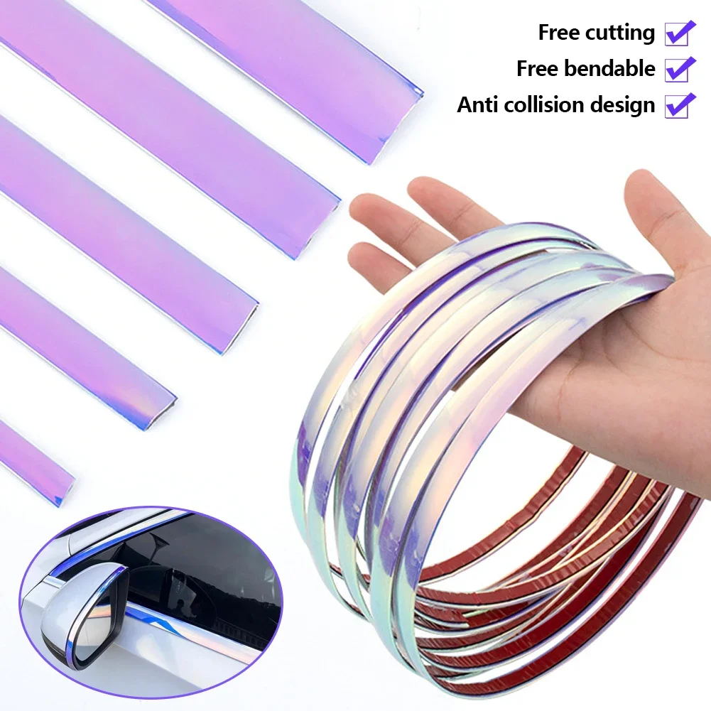 5M Car Door Bumper Anti-Collision Strip 10/12/15/18/20/22/25/30mm Auto Body Exterior Protective Sticker Styling Accessories