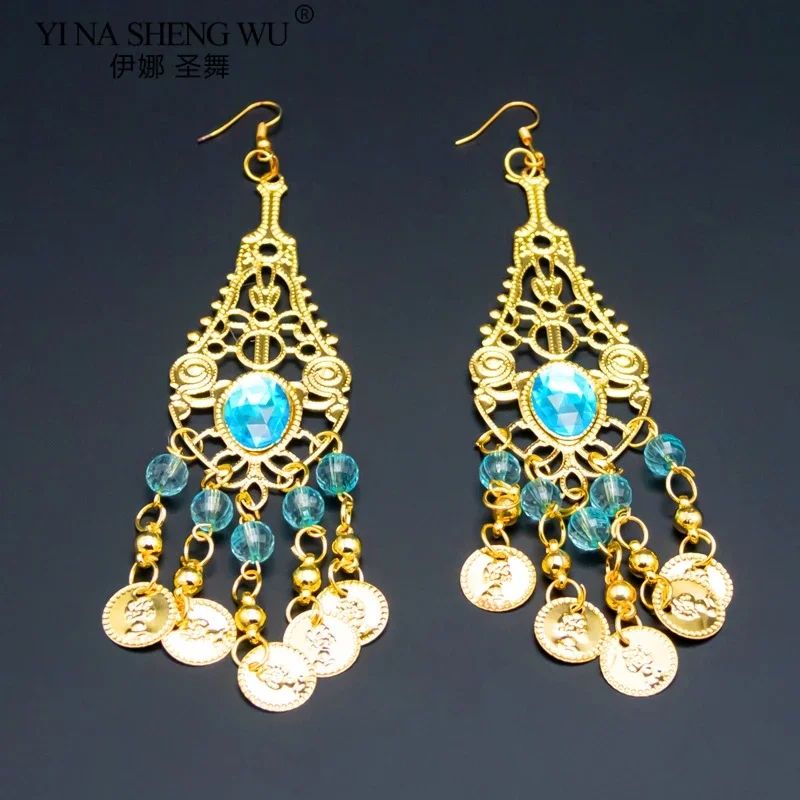 Hurtownia akcesoriów do tańca brzucha dla kobiet, zestaw do tańca brzucha z ozdobami z kryształków, akcesoria do tańca.