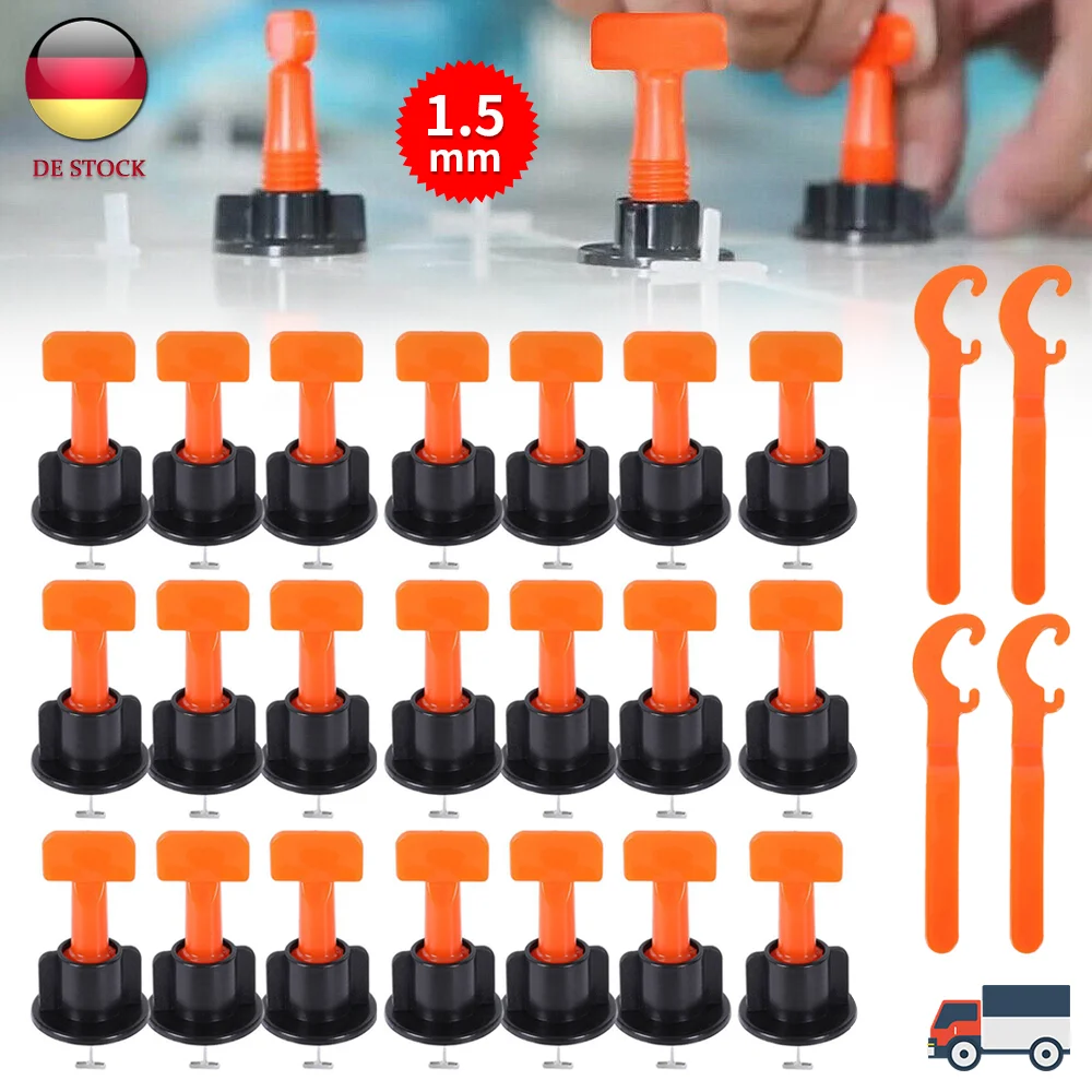 50-200 قطعة نظام تسوية بلاط الأرضيات مقاطع الفواصل الخزف السيراميك مستوي عدة لوضع البلاط جدار تحديد أدوات البناء