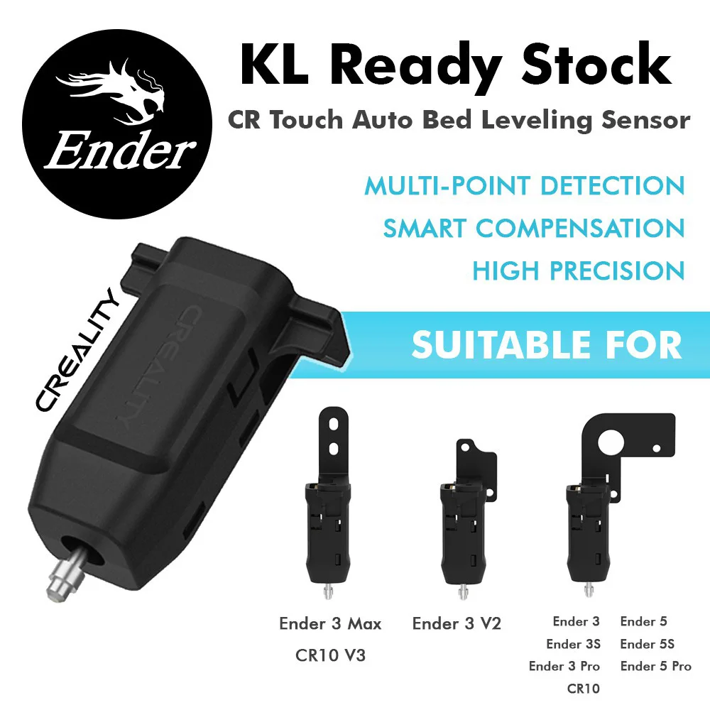 CREALITY CR Touch Auto Leveling Kit for Ender 3/ Ender-3 Pro/Ender-3 V2/ Ender 5/CR-10 3D Printer Bed Auto Leveling Sensor Kit