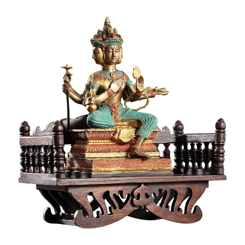 Thai four-sided Buddha statue ornament base South East Asia style ornament