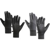 Bike Gloves For Men Cycling Winter Gloves Warm Waterproof Windproof Riding Gloves Bicycle Thermal Touchscreen Gloves