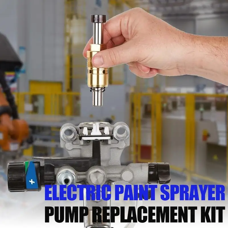 

Powered Paint Sprayers Pump Repair Kit Paint Pump Alloy Steel Industrial Tool Sprayer Replacement Parts Airless Paint Sprayer