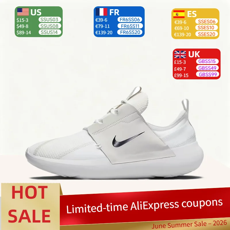 

Nike E-Series AD Fashion Minimalist Low-Top Casual Shoes for Men Snug Fit, Soft Comfort, Lightweight, Breathable FN8013-100
